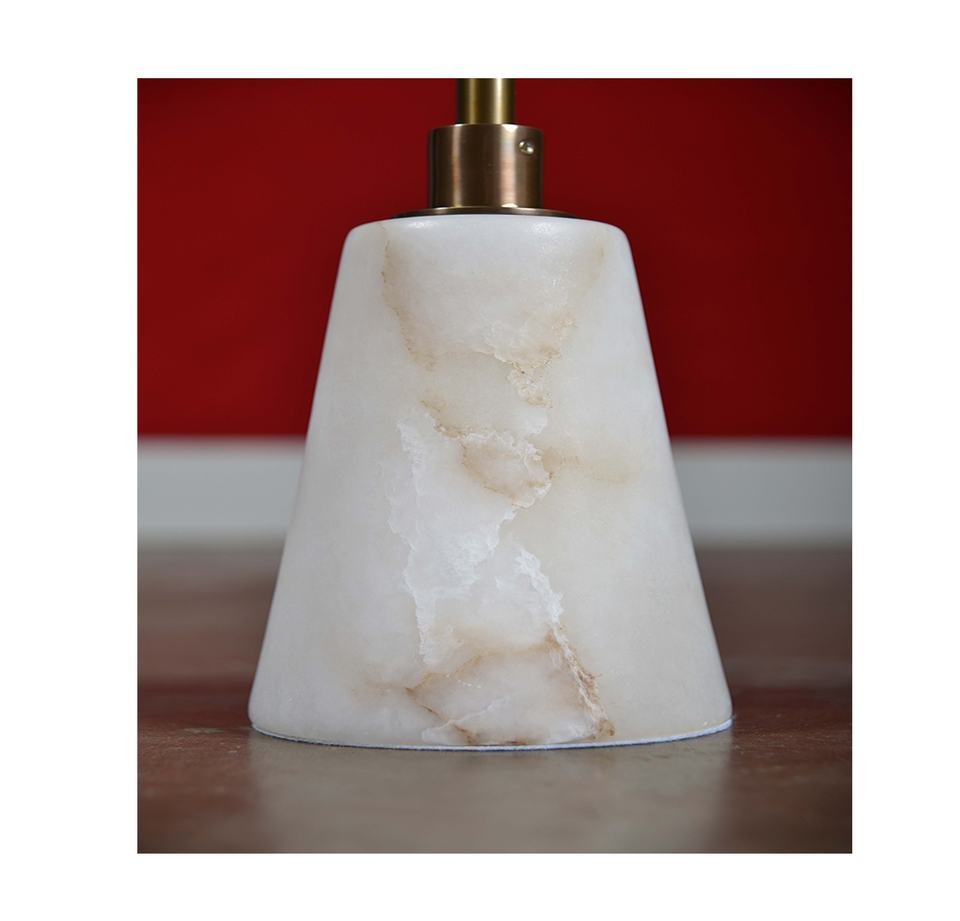 New Arrival Luxury Furniture Natural White Marble Golden Top Plate Side Table. Tea & Coffee Table for Living RoomR - Image 3