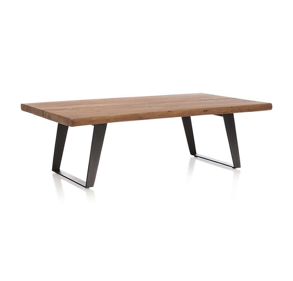 Modern Classic Live Edge Solid Wood Dining Table with Iron Legs - Image 3