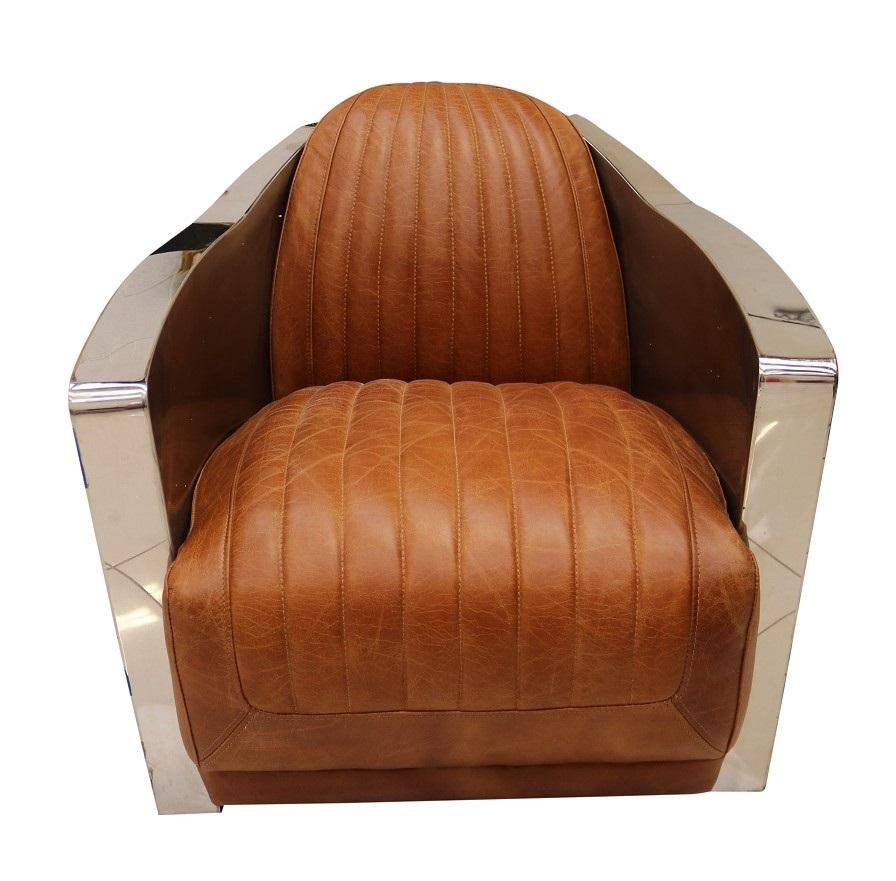Luxury UK Flag Aviator Single Seater Sofa - Image 4