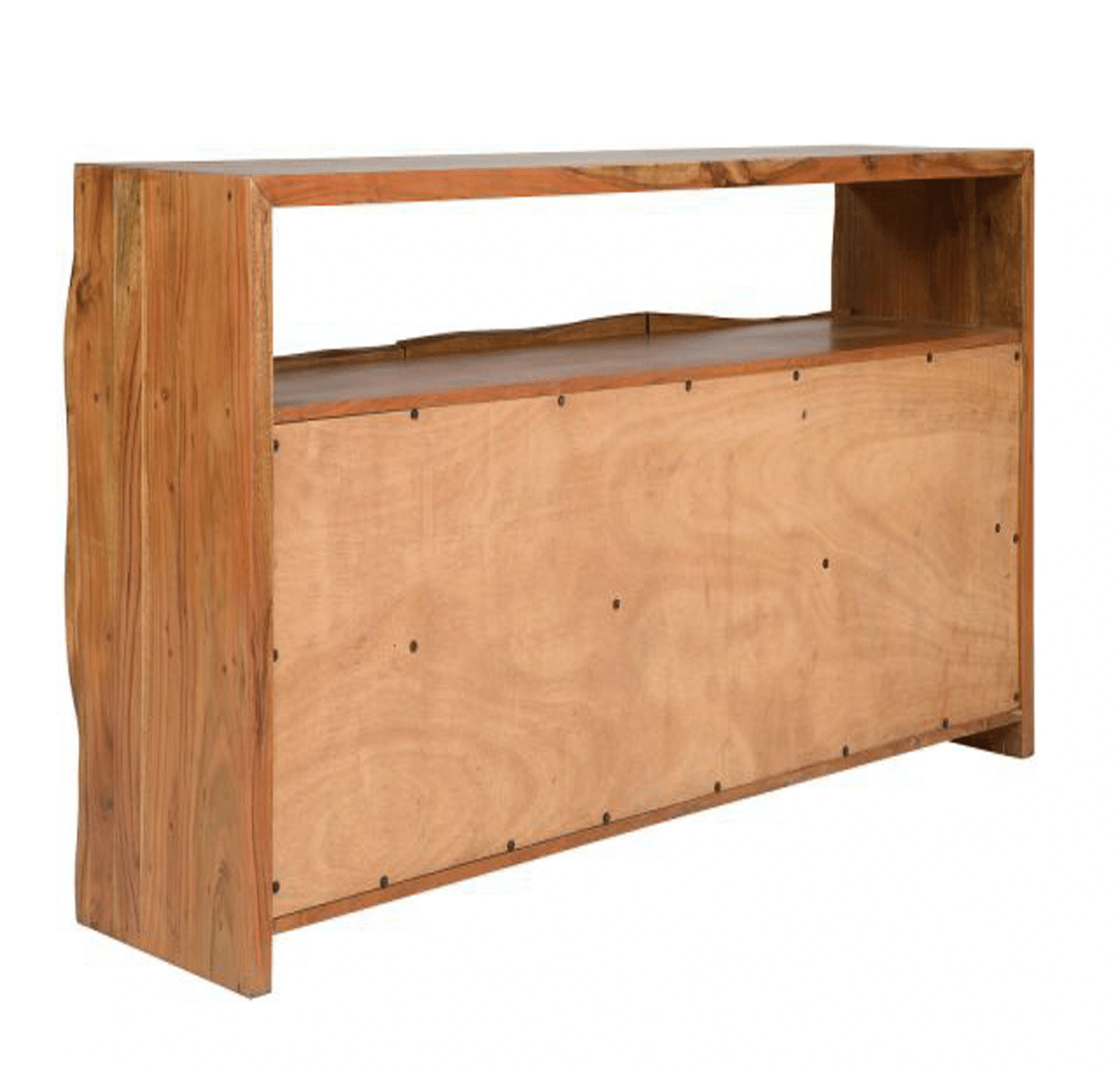 Modern Classic Live Edge Solid Wood Sideboard – Versatile Storage Cabinet for Living Room - Image 3