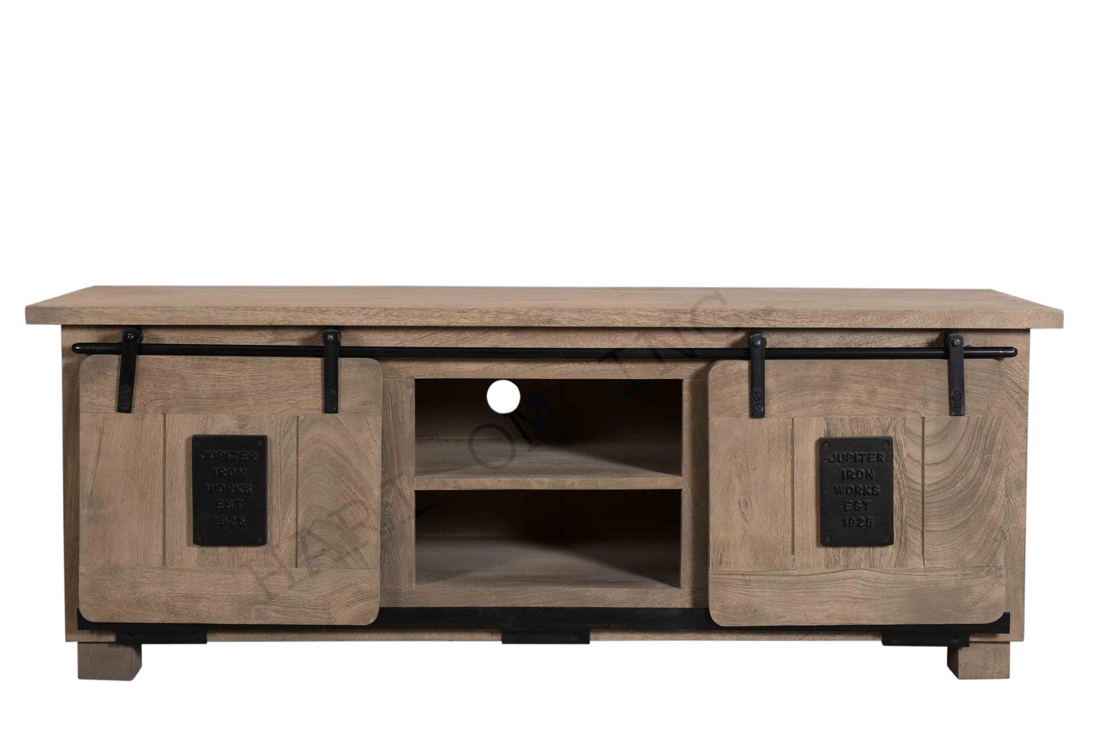 UTB8uc5LiL2JXKJkSanrq6y3lVXaV.jpg Carey Mango Wood Sliding TV Unit - Image 1